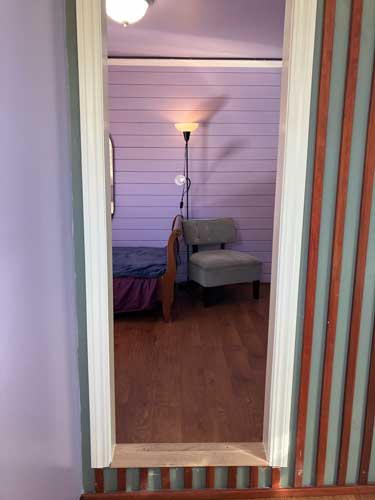 South Entrance to Lower Studio Bedroom